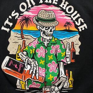 Retrofit Men's Black graffic T-shirt